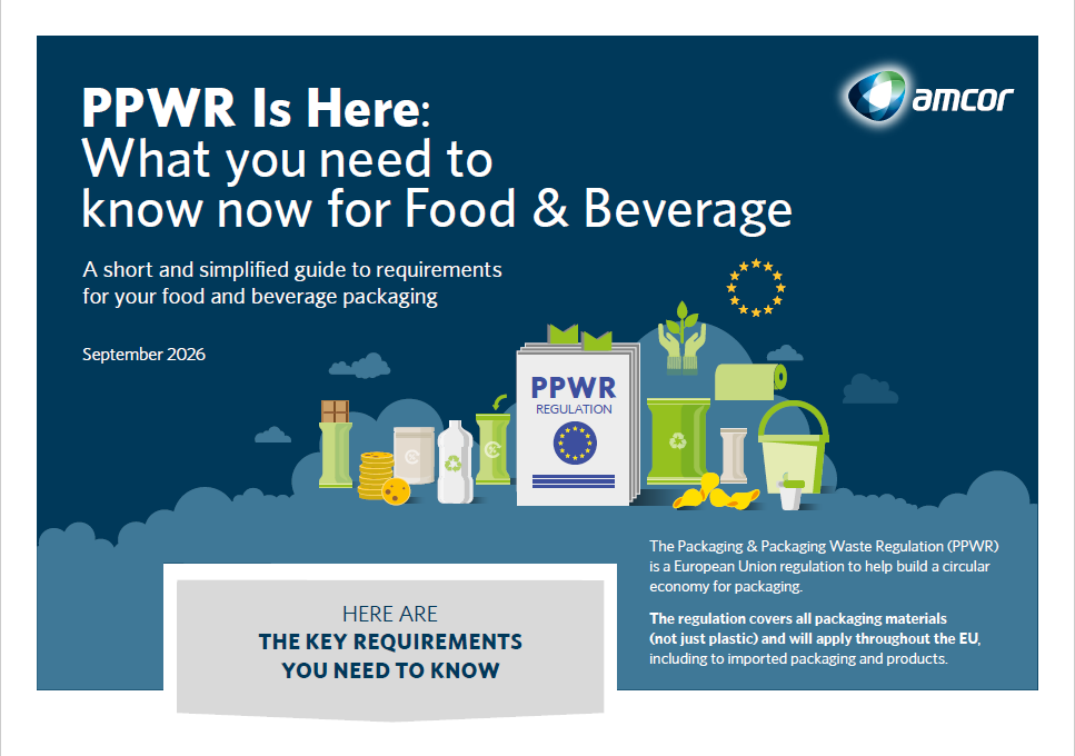 PPWR short guide cover Food