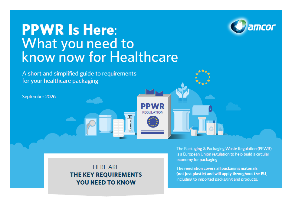 PPWR short guide cover Healthcare